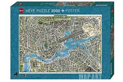 HEYE - Puzzle City of Pop 2000 Pi&egrave;ces, 29844