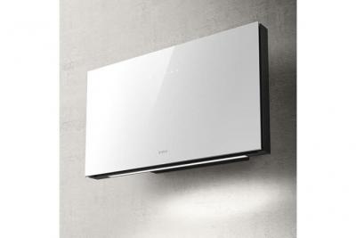 ELICA  - Hotte cuisine murale plat verre blanc - 550 (mm) - blanc