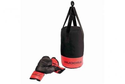 HUDORA  - Set de boxe avec gants et sac de frappe - 4 kg