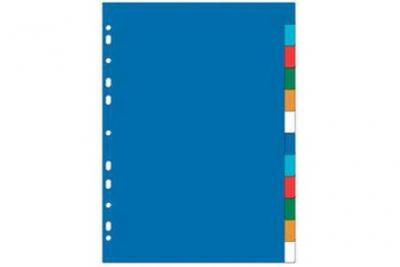 EXACOMPTA Intercalaires  polypropyl&egrave;ne XXL 12 Positions