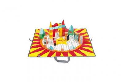 JANOD  - Kubix - 60 cubes Cirque (bois) - D&egrave;s 2 Ans