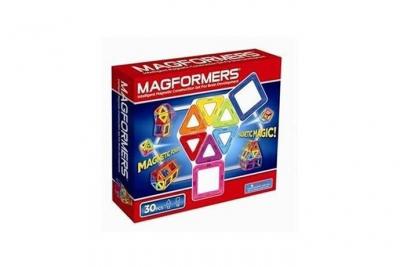 MAGFORMERS Jeu de construction magn&eacute;tique  30 pi&egrave;ces