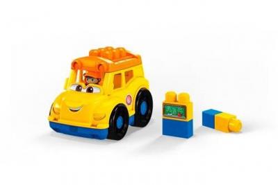 MEGA BLOKS Jeu de contruction  Lil'V&eacute;hicule Bus scolaire