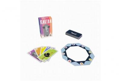 HELVETIQ  , Kariba , Card Game , Ages 6+ , 2 - 4 Players