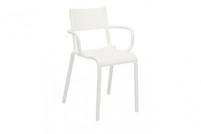 KARTELL  Generic A, Chaise, Blanc, Set de 2