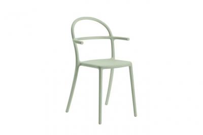 KARTELL  Generic C, Chaise, Vert sauge, Set de 2