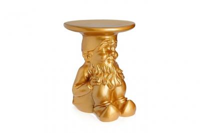 Kartell Gnomes Napoleon Tabouret- Dor&eacute;