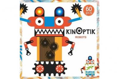 DJECO Kinoptik robots  60 pi&egrave;ces