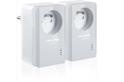 TP LINK Kit de 2 cpl 600mbps avec reprise d'alimentation - tl-pa4015pkit 