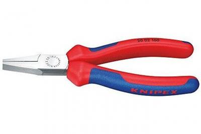 KNIPEX Pince &Agrave; Becs Courts Et Plats - 140mm - Gainage Bi-mati&egrave;re - T&ecirc;te Polie