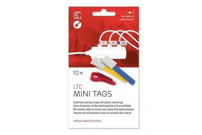GENERIQUE Label the cable mini klettbinder 10er set - color mix