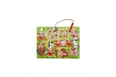 MELISSA & DOUG Labyrinthe des nombres avec stylo magn&eacute;tique