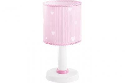 LAMPEKID Dalber Lampe de Chevet Collection ""Sweat Dreams Pink"", C&oelig;urs rose