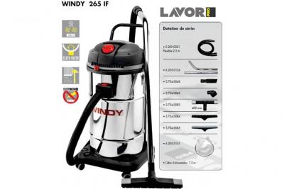 LAVOR Aspirateur sans sac Professionnel  Pro Windy 265 IF