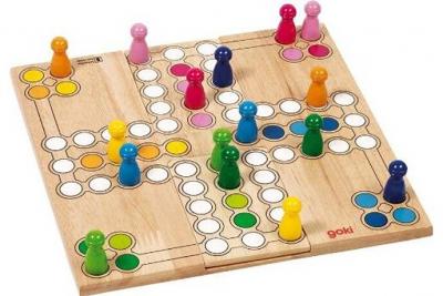 GOKI  - 2041481 - jeu de soci&eacute;t&eacute; - ludo