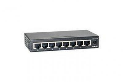 LEVEL ONE LevelOne GEU-0822 Non-g&eacute;r&eacute; Gigabit Ethernet (10/100/1000) Noir