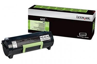 LEXMARK  502 - Noir - original - cartouche de toner LCCP, LRP - pour  MS310, MS410, MS510, MS610 