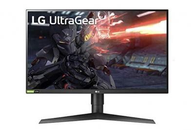  LG UltraGear 27GL83A - &Eacute;cran LED - 27"" - 2560 x 1440 QHD @ 144 Hz - IPS - 350 cd/m&sup2; - 1000:1 - HDR10 - 1 ms - 2xHDMI, DisplayPort 