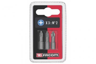 FACOM  10 Jeux De 3 Embouts Ed Pour Vis Pozidriv&reg; -  