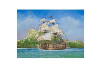ZVEZDA Maquette bateau  Bateau Pirate Black Swan- 1/350 - Maquette de