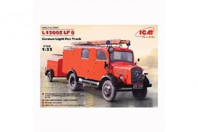 ICM Maquette pompier  L1500S LF 8 - German Light Fire Truck- 1/35 - Ma