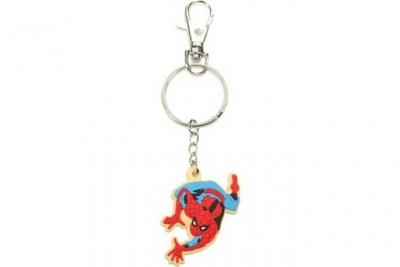 SD TOYS Marvel Comics porte-cl&eacute;s caoutchouc Spider-Man 7 cm 