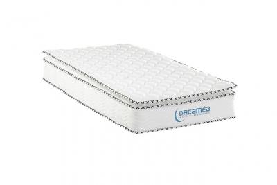 VENTE UNIQUE Matelas 90 x 190 cm ressorts ensach&eacute;s et surmatelas int&eacute;gr&eacute; &eacute;p.24cm - ALTIER de DREAMEA