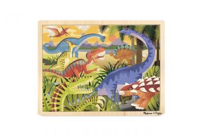 MELISSA & DOUG Melissa & Doug - 19066 - Puzzle En Bois - Dinosaures