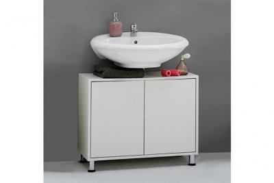 Zamora Meuble Sous Vasque L70Cm Blanc