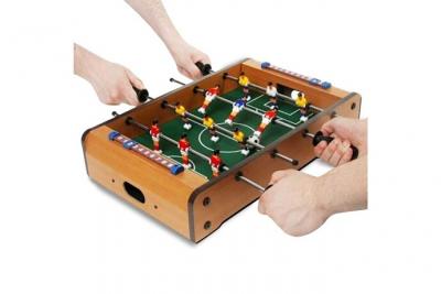 TOTALCADEAU Mini jeu baby-foot miniature 