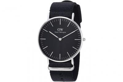 DANIEL WELLINGTON Montre Femme, Homme Classic Noir DW00100151 Gris 
