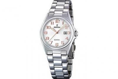 FESTINA  Femmes Analogique Quartz Montre avec Bracelet en Acier Inoxydable F16375/7