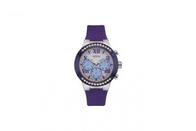 GUESS  Ladies Sport Steel Watch Violet