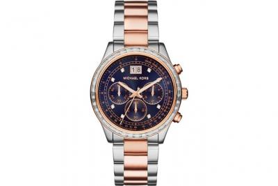 MICHAEL KORS Montre Femme  Brinkley MK6205 Argent bi-ton