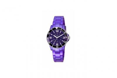 RADIANT  RA232212 Montre avec Bracelet en Acier pour Femmes Violet/Gris