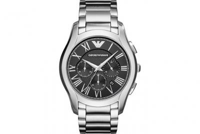 EMPORIO ARMANI Armani Montre Ar11083 Homme Coloris Argent Cadran Noir