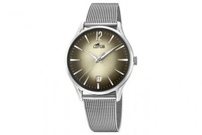 LOTUS Montre  homme acier bracelet maille milanaise 18405/2