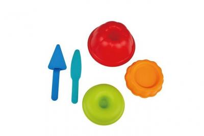 HAPE  moules &agrave; sable Baker's Trio Trio 5 pi&egrave;ces