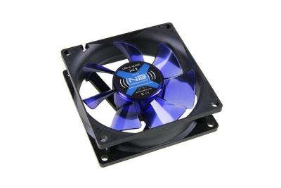  Noiseblocker BlackSilentFan X1 - Ventilateur ch&acirc;ssis - 80 mm - noir
