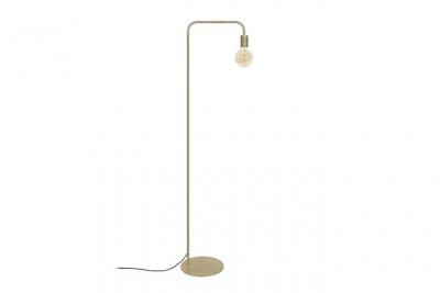 TOSEL NORWICH - lampadaire liseuse articul&eacute; m&eacute;tal or