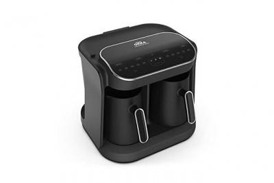 ARZUM Okka Grandio Duo Cafeti&egrave;re moka noir-chrome Nombre de tasse=10 &eacute;cran