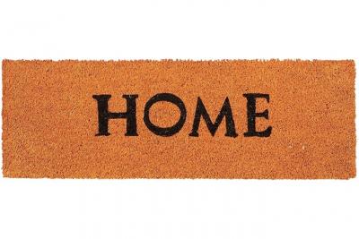 HELLOSHOP26 Paillasson tapis de sol porte d'entr&eacute;e essuie-pieds fibres de coco home orange 13_0001850_2