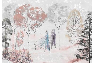 KOMAR Papier peint panoramique Reine des neiges intiss&eacute; l.400 x H.280 cm