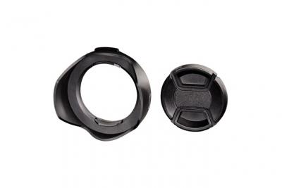 HAMA  Pare-soleil ""Tulipe"" avec bouchon d&acute;objectif, universel, 55 mm