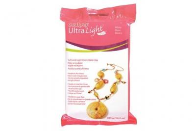 SCULPEY  ISCLW2001 227 g/227 g Ultralight Pate a Model&eacute; (Blanc)