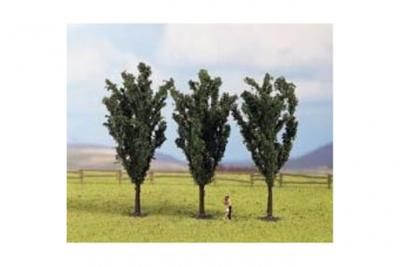 NOCH Assortiment darbres peupliers  25525 55 &agrave; 55 mm vert 3 pc(s)