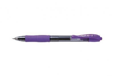 PILOT C/12 Boligrafo  G-2 Violeta Pastel Punta 0,7Mm - [Livre en VO]