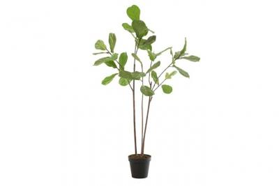 Plante Artificielle en Pot Figuier 173cm Vert