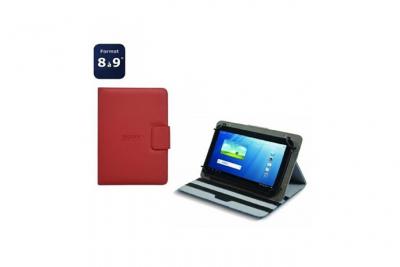 PORT DESIGNS PORT MUSKOKA - Coque de protection pour tablette - polyur&eacute;thane - rouge - 9 