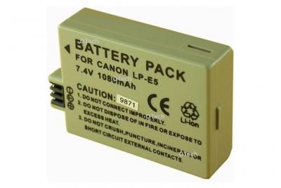 OTECH  Batterie Compatible avec Canon EOS-450D